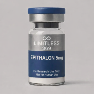 Epithalon 5mg Research Peptide Laboratory Grade Lyophilized Powder by Limitless 369 Amino